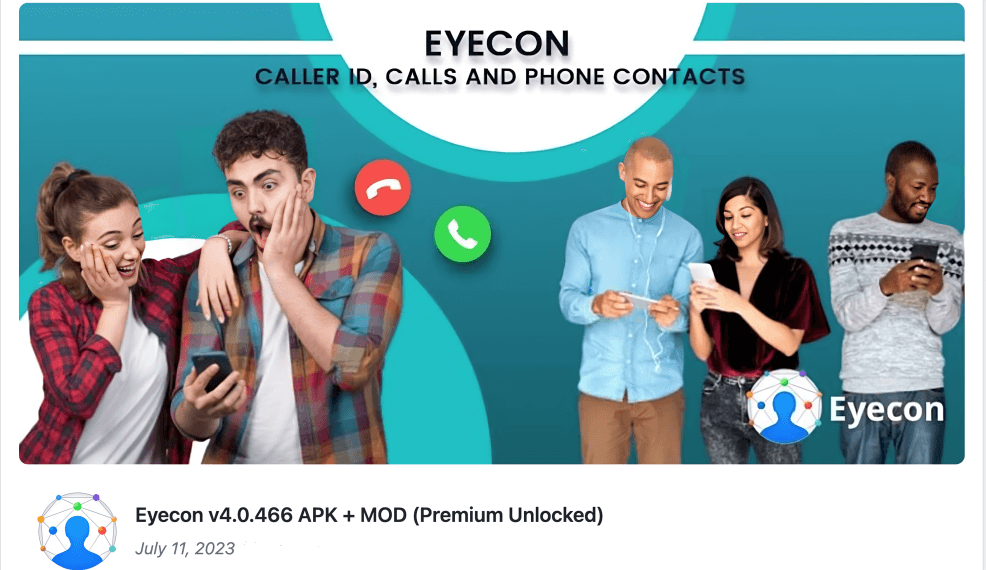 Eyecon Premium Mod Apk Latest Version