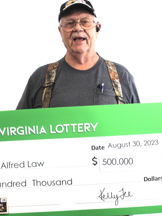 Virginia Man Wins $500,000 From Scratch-off Game.